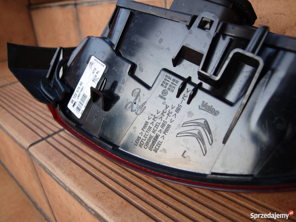 Citroen C3 lampa lewa tył 2016 2018r europa Oświetlenie wielkopolskie Kalisz