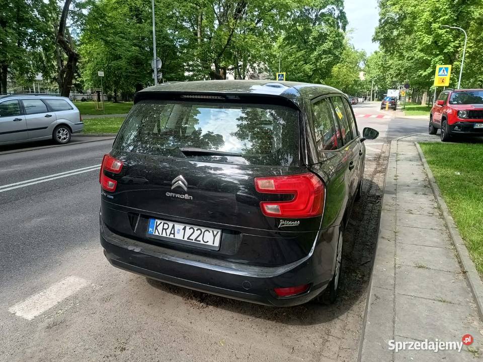 Citroen c4 grand picasso 16 hdi 7 osobowe ledy Rok produkcji 2015 Kraków