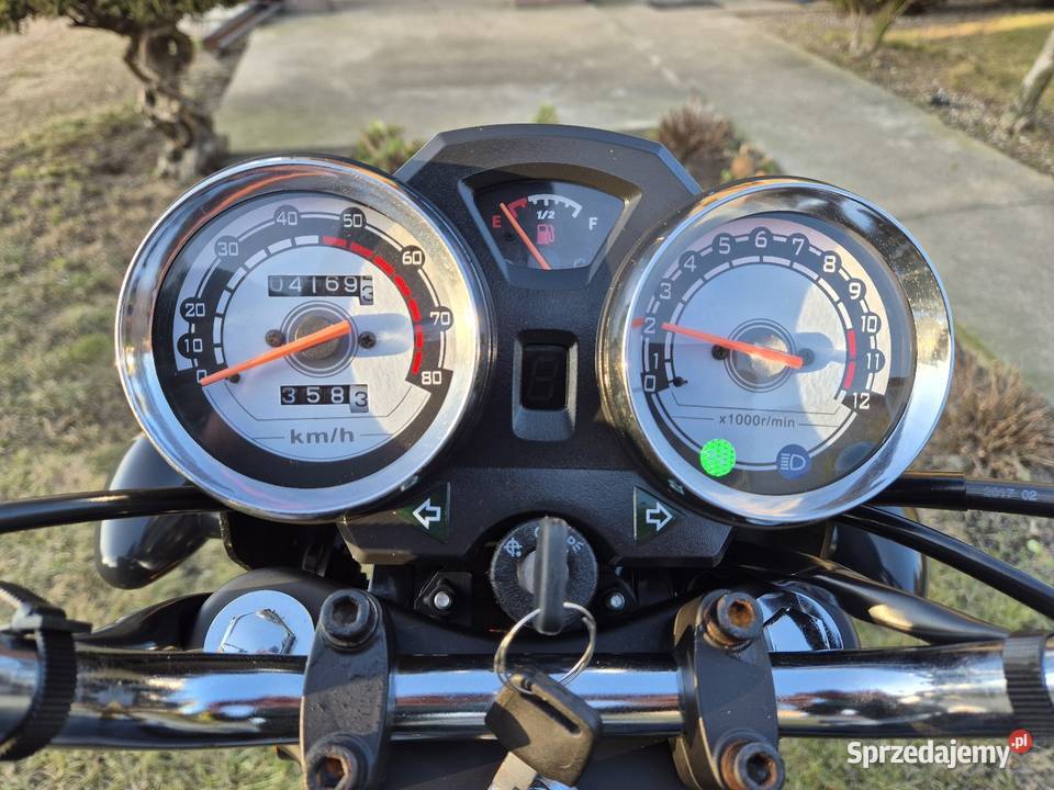 Barton Volcano 49125cc custom 2017r Sprzedam manualna Ciechanowiec