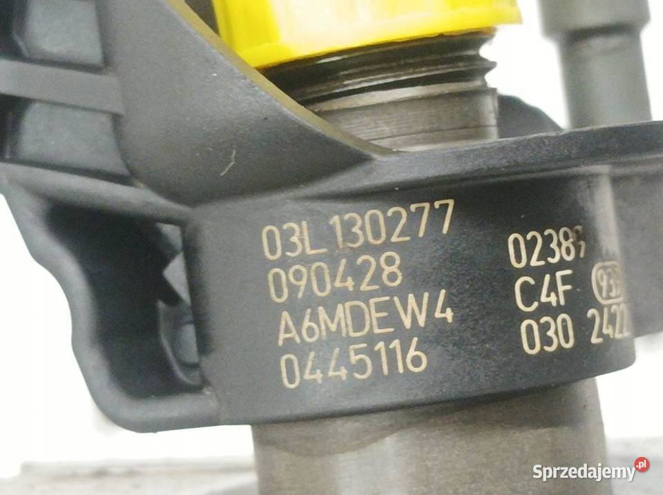 WTRYSKIWACZ 03L130277 20 TDI Audi A6 III Rok produkcji 2009 sprzedam