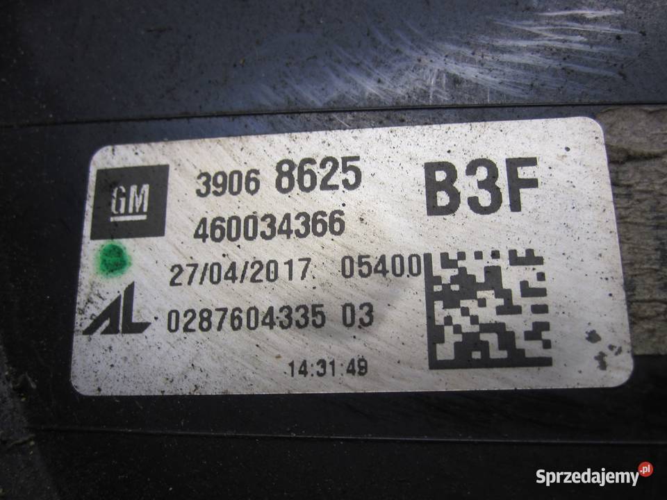 OPEL CORSA E 17r lampa lewa tył 30068625 osobowe