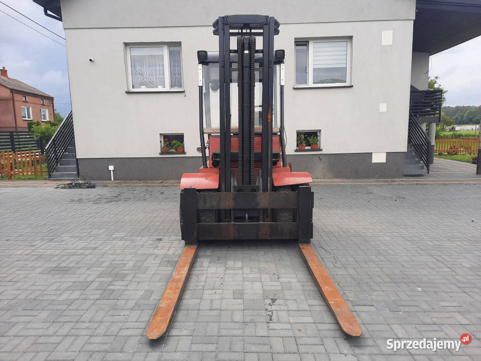 Wózek widłowy FIAT OM DI 60 udźwig 6 ton 4 m kujawsko-pomorskie Mały Rudnik