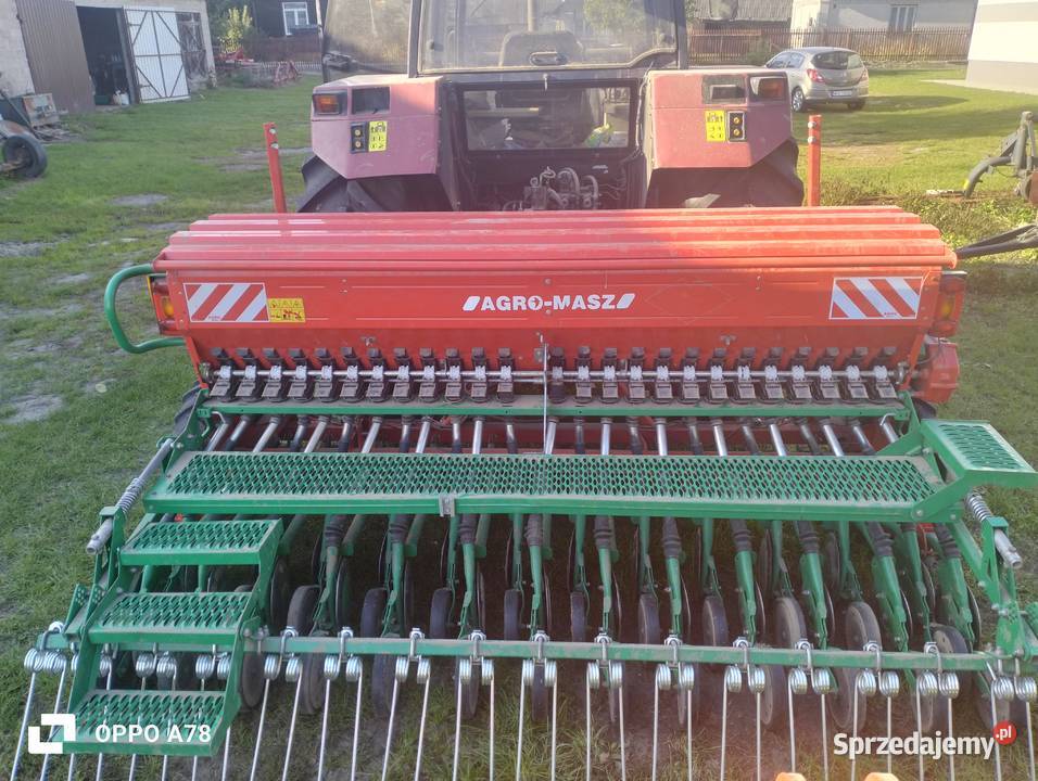 Sprzedam siewnik zbożowy talerzowy 3m agro masz