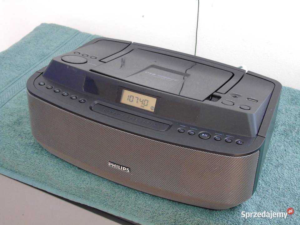 Zestaw audio Philips CD USB radio AUX WYSYŁKA Radioodtwarzacze Jasło