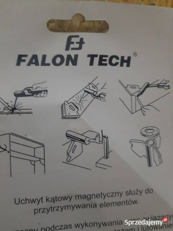 KĄTOWNIK UCHWYT MAGNETYCZNY SPAWALNICZY 345 75 Głogowa