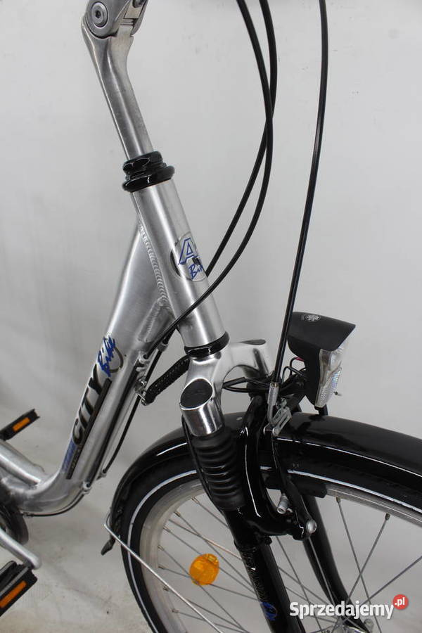 ALU rower damski CITY BIKE 7 biegów w piaście Milicz