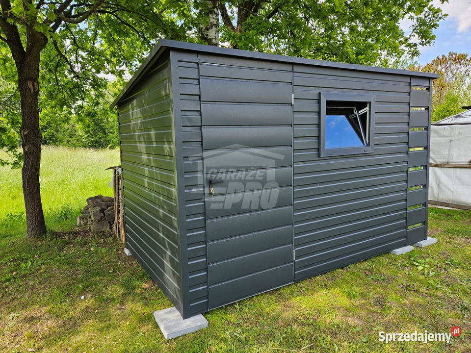 Schowek Domek Ogrodowy 3x2 wiata 05x2 drzwi okno Lubin