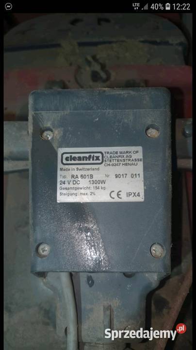 maszyny sprzątające akumulatorowe Jawornik Polski sprzedam