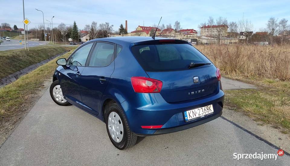 Seat Ibiza IV 2012r 12 MPI Benzyna Lift Jasło