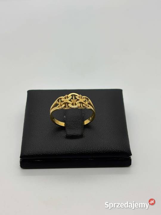 Złoty pierścionek pr 750 191g Rozmiar 12 Elbląg