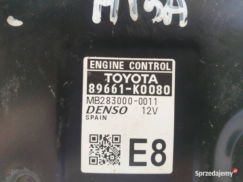 Toyota Yaris IV 15 H STEROWNIK SILNIKA komputer lubelskie sprzedam