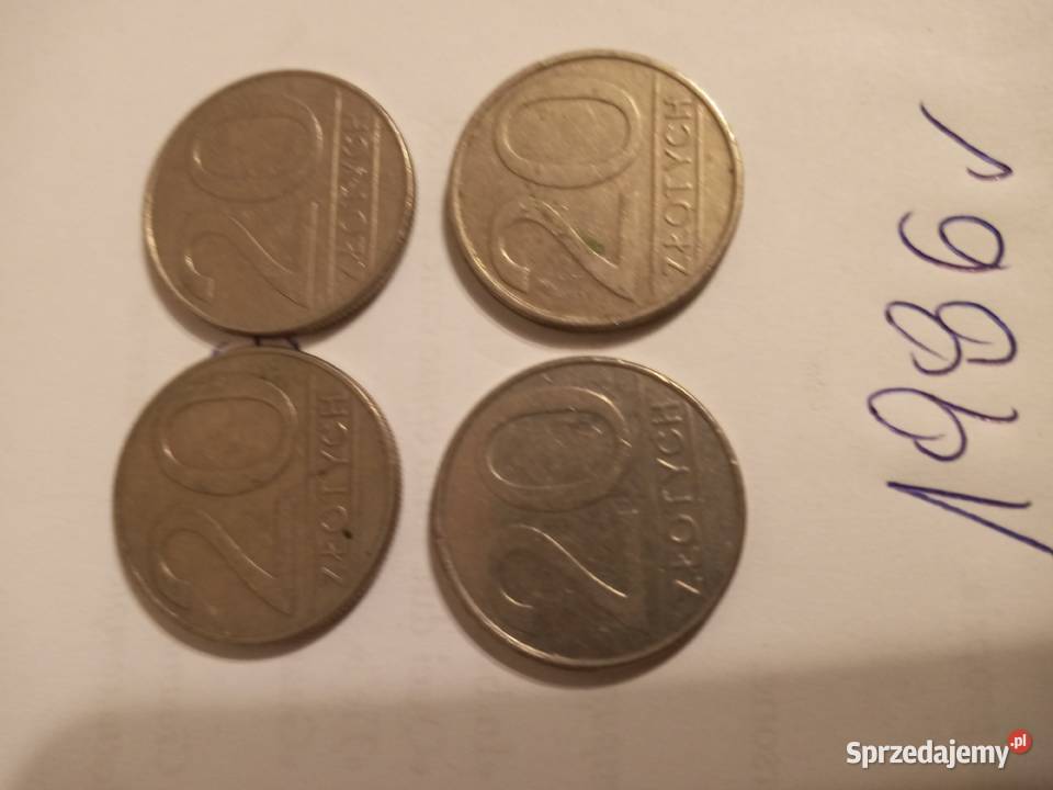 Monety 20 zł z 1986r.