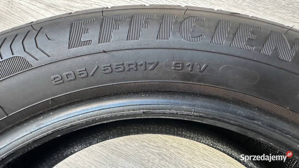 4x 20555R17 91V GOODYEAR EFFICIENT GRIP Samochodowe Gorzów Wielkopolski