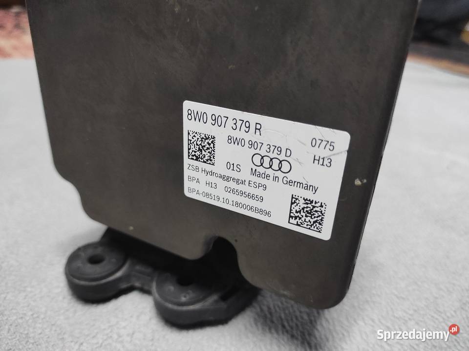 Pompa ABS pod radary A4 B9 A5 8W0907379M Układ ABS i ESP podkarpackie sprzedam