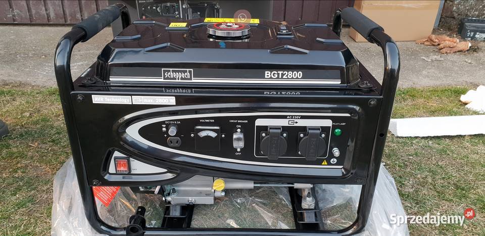 Agregat generator Scheppach BGT 2800 Nowy lubuskie Zielona Góra sprzedam