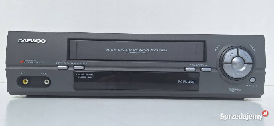 Video magnetowid Daewoo T262 T 262 VHS Międzychód