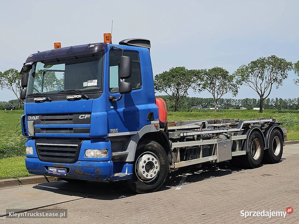 DAF CF 85360 FAS 6X2 EEV hakowiec 2009 811348km