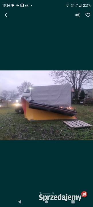 Pług Drogowy śnieżny HDS hydrauliczny duży małopolskie Chełmek sprzedam
