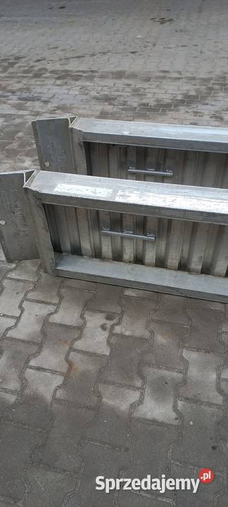 Najazdy aluminiowe 4m 8t Jełowa
