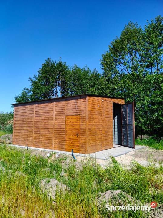 Garaż blaszany blaszaki garaże na wymiar