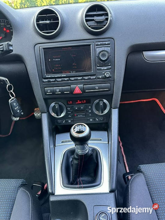 Audi A3 3drzwiowe Audi A3 8P 20TDI 170 Navi Rok produkcji 2007 Wrocław
