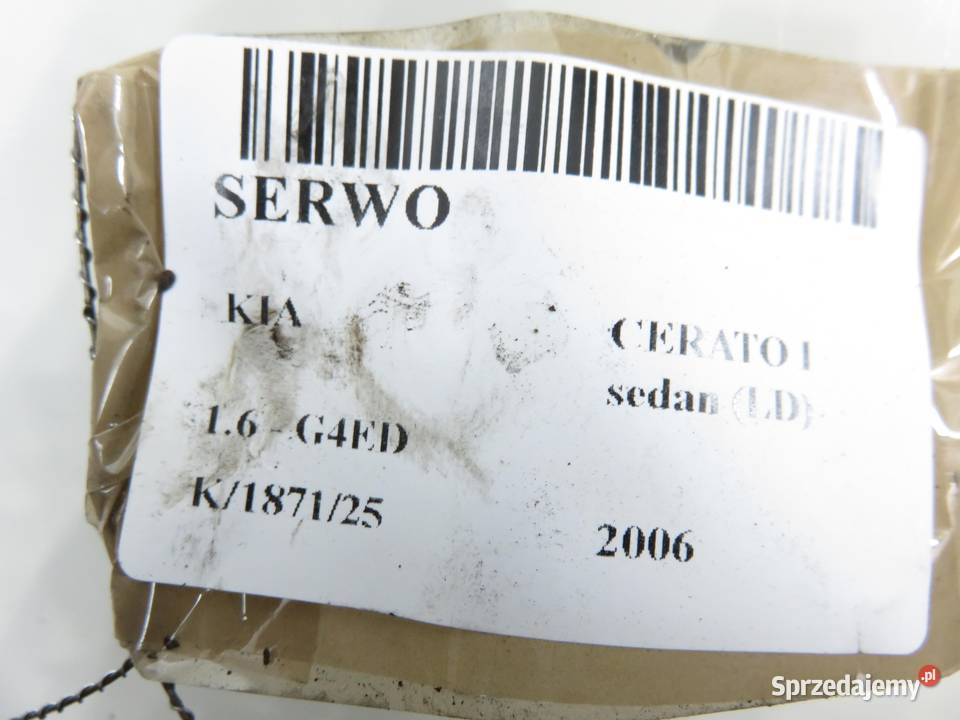 SERWO KIA CERATO I 16 585002F600 591102F600 osobowe