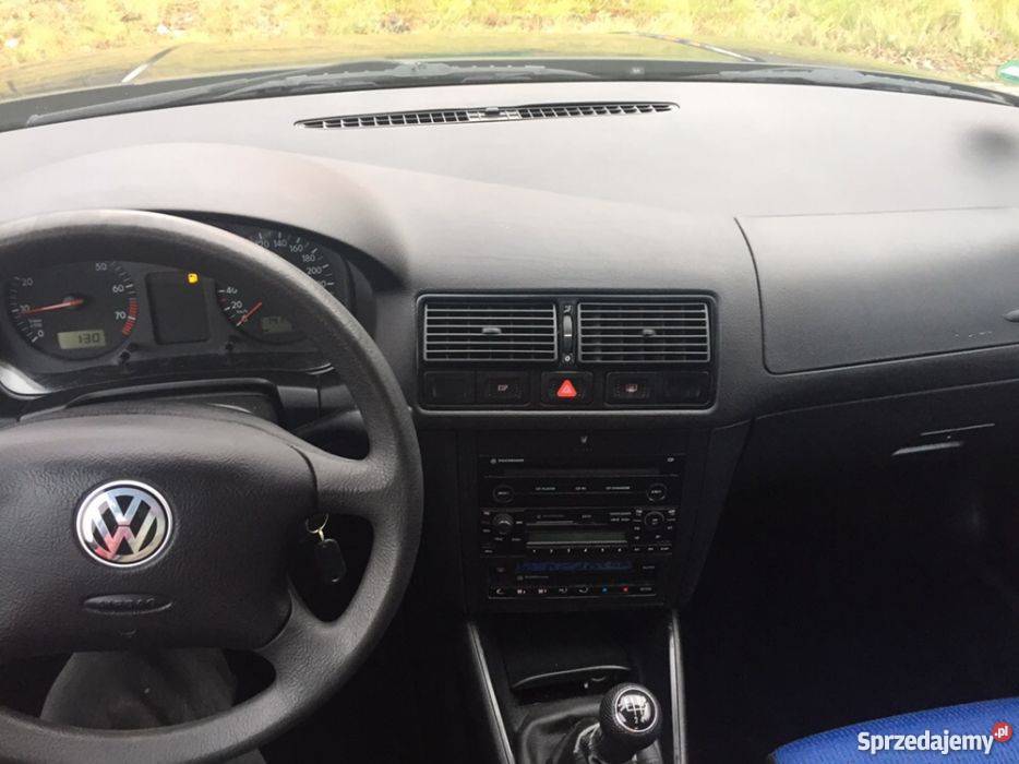 VW Golf IV 1 właściciel klima Czarny 141 immobilizer Siedlce