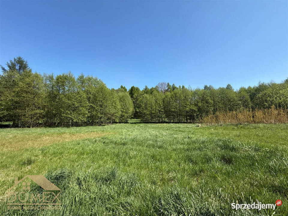 Działka 2051 metrów Mszana gaz