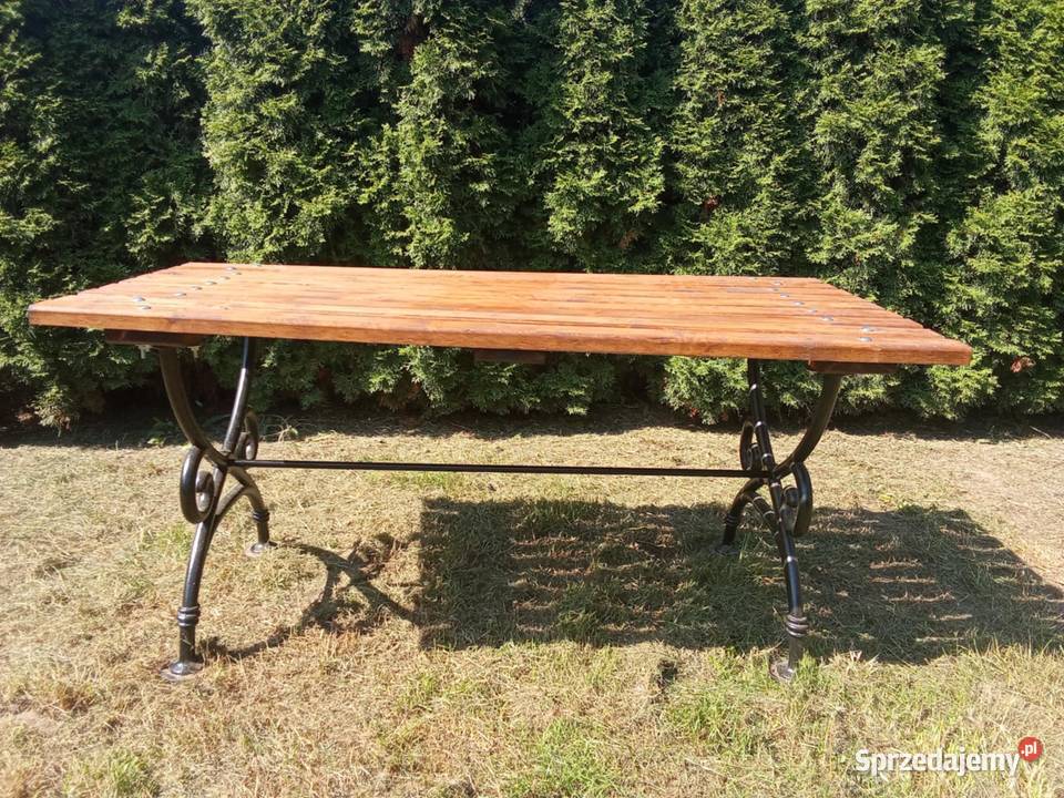 Stół ogrodowy drewniany Stoły i stoliki ogrodowe Świdwin