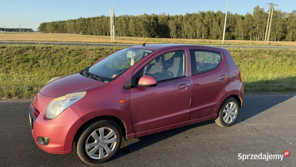 Suzuki Alto różowe Rose kobiecy samochód Alto Babimost