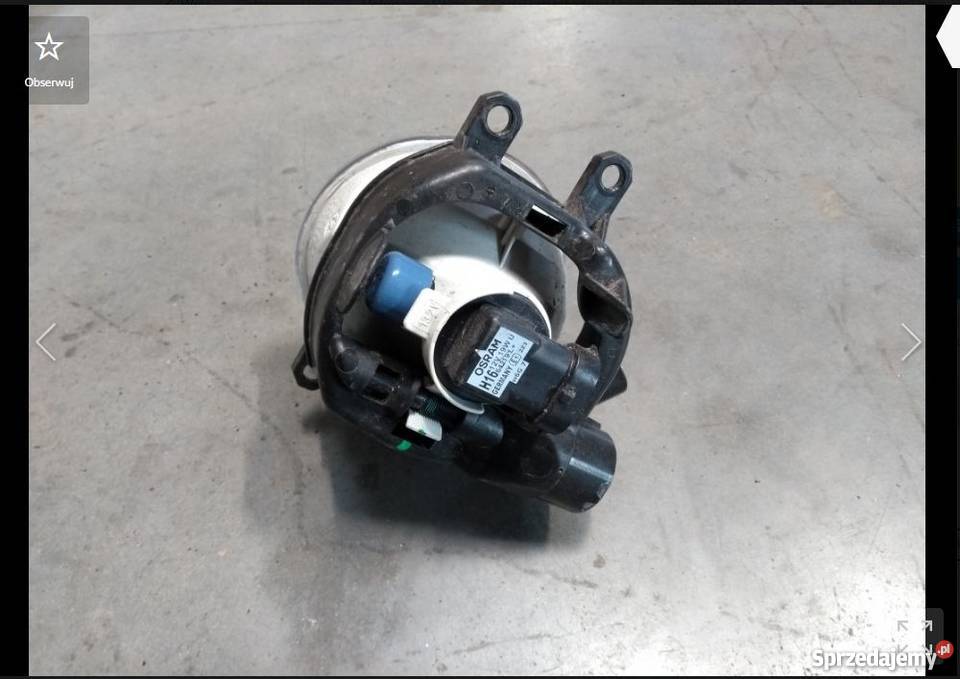 Lampa przeciwmgielna prawa Toyota Yaris Aygo Pilzno