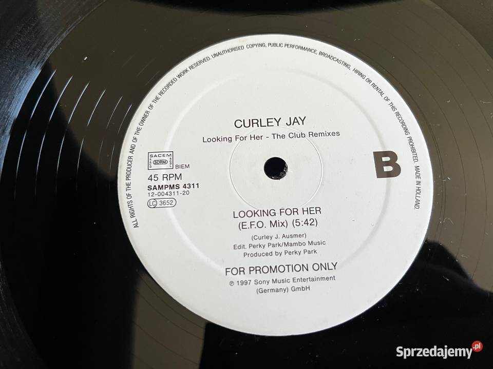 Curley Jay Looking For Her The Club Remixes śląskie Błażejowice