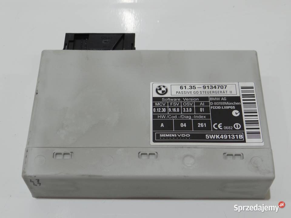 MODUŁ STEROWNIK PASSIVE GO BMW E60 E61 9134707 lubelskie