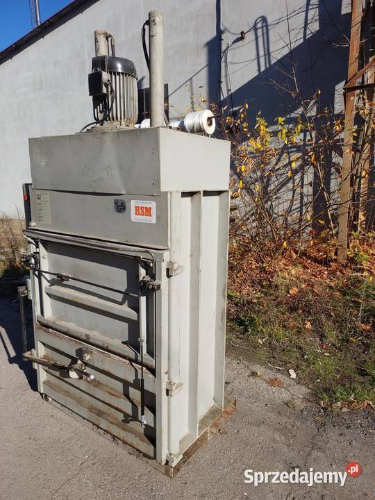 Belownica prasa do foli kartonu makulatury Produkcja Drzewica sprzedam