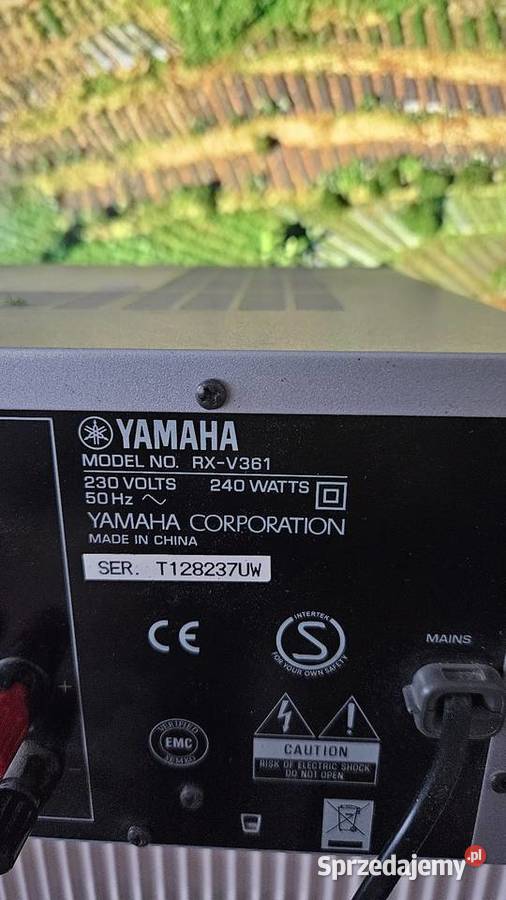 Amplituner Yamaha RXV361kino domowe Trzebisławki