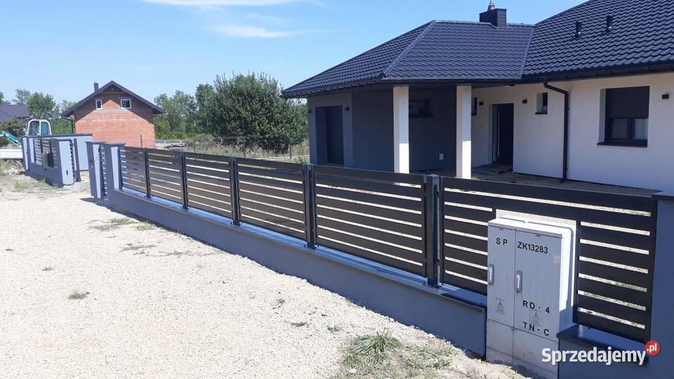 Ogrodzenie przęsło kute nowoczesne Częstochowa