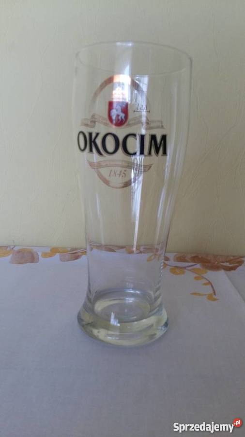Szklanki do piwa EBWarkaOkocimKufel do piwa z przezroczysty łódzkie Łódź