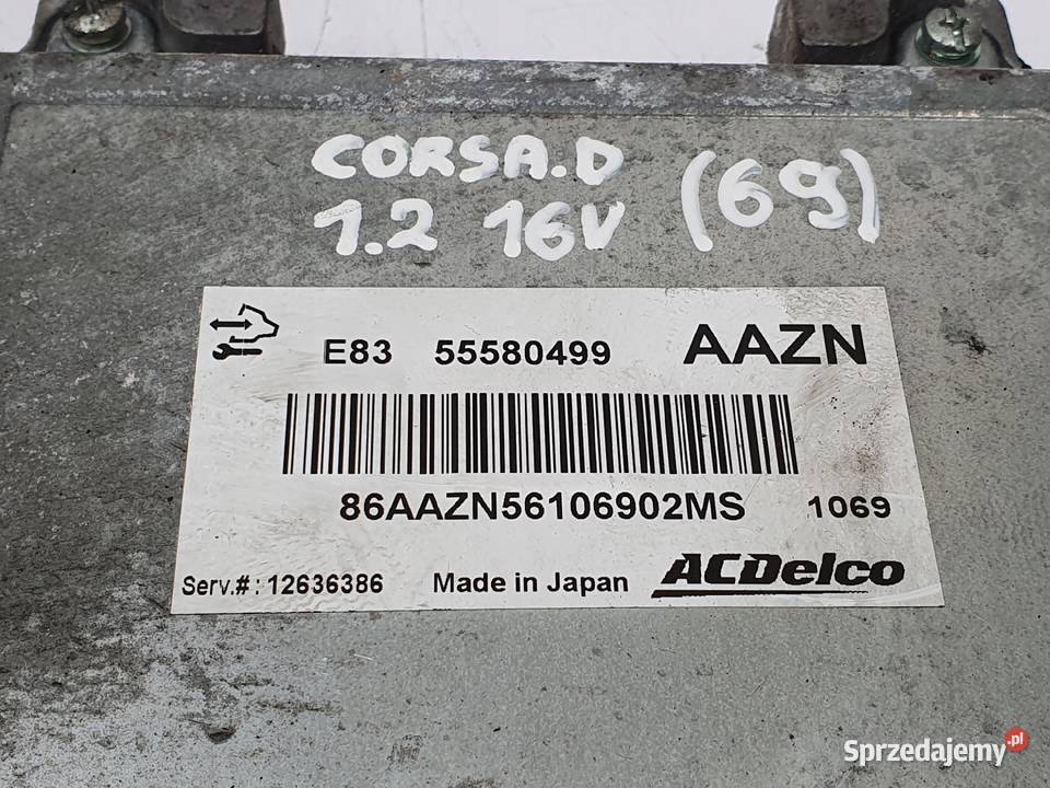 STEROWNIK SILNIKA Opel Corsa D 12 16V komputer lubelskie Chełm