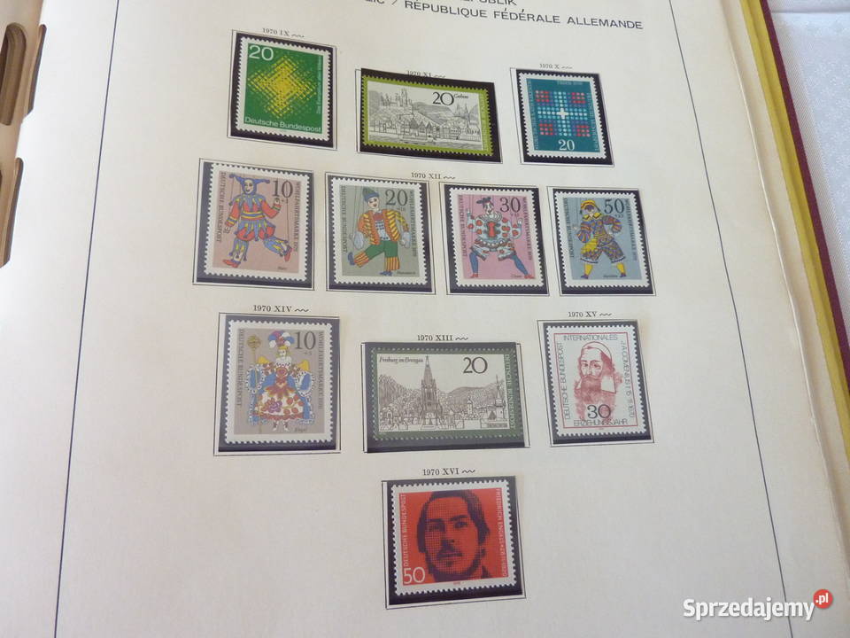Album Schaubek Niemcy Filatelistyka Bukowno