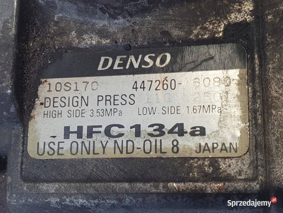 SPRĘŻARKA KLIMATYZACJI Honda Accord VII 22 ICTDI lubelskie Chełm