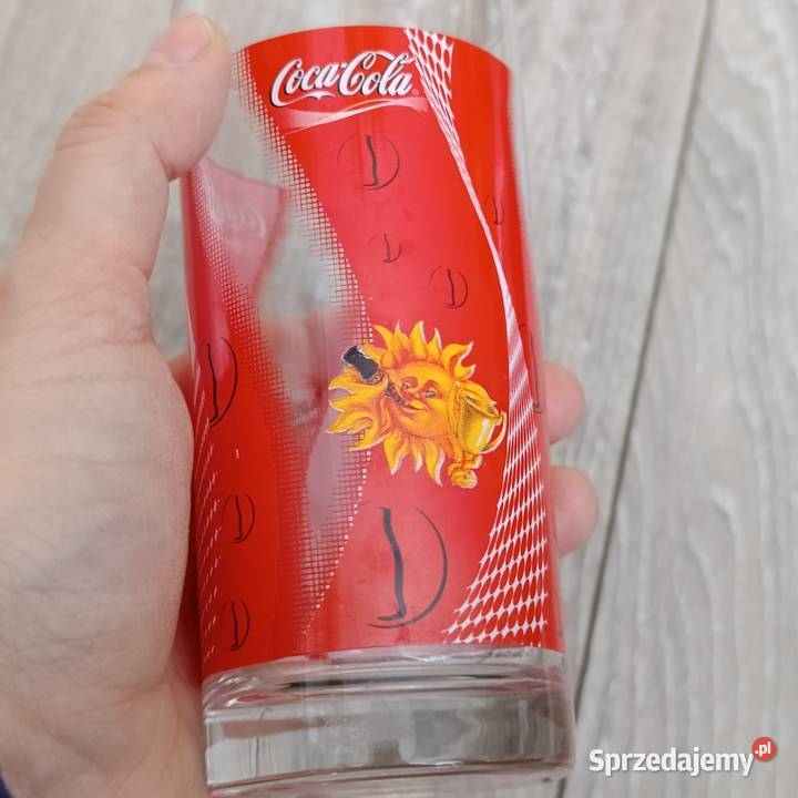 szklanki kolekcjonerskie marki CocaCola Poznań