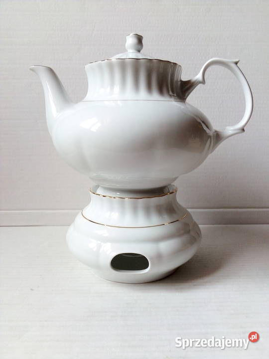 imbryk z podgrzewaczem Iwona złota linia Częstochowa