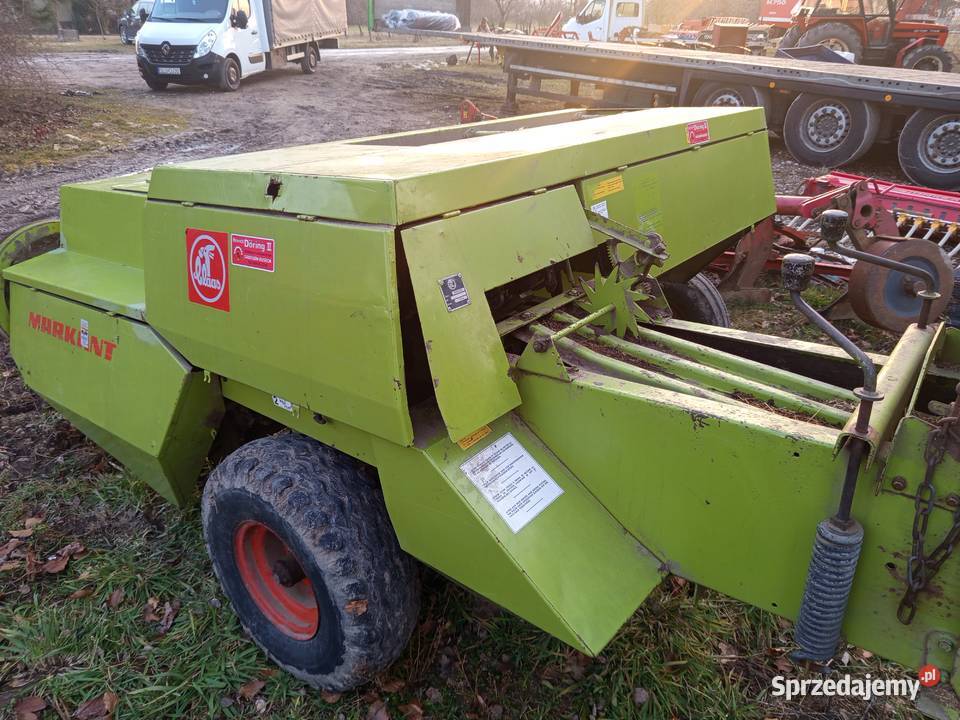 Prasa kostkujaca Claas Markant Maszyna w pięknym Jędrzejów