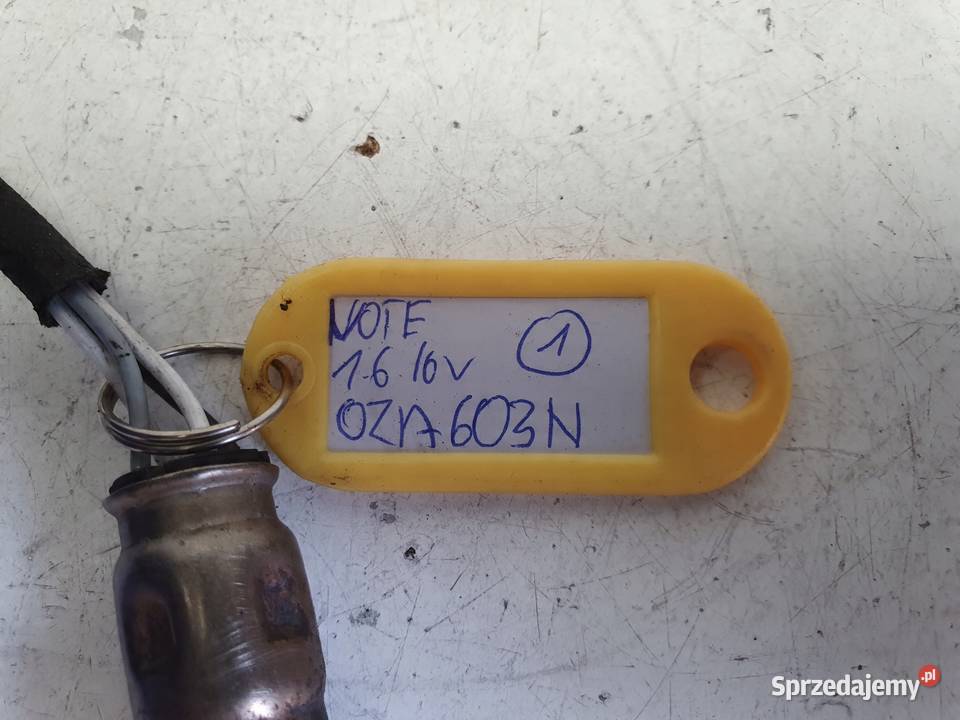 Nissan Note 16 16V SONDA LAMBDA OZA603N Sondy lambda lubelskie