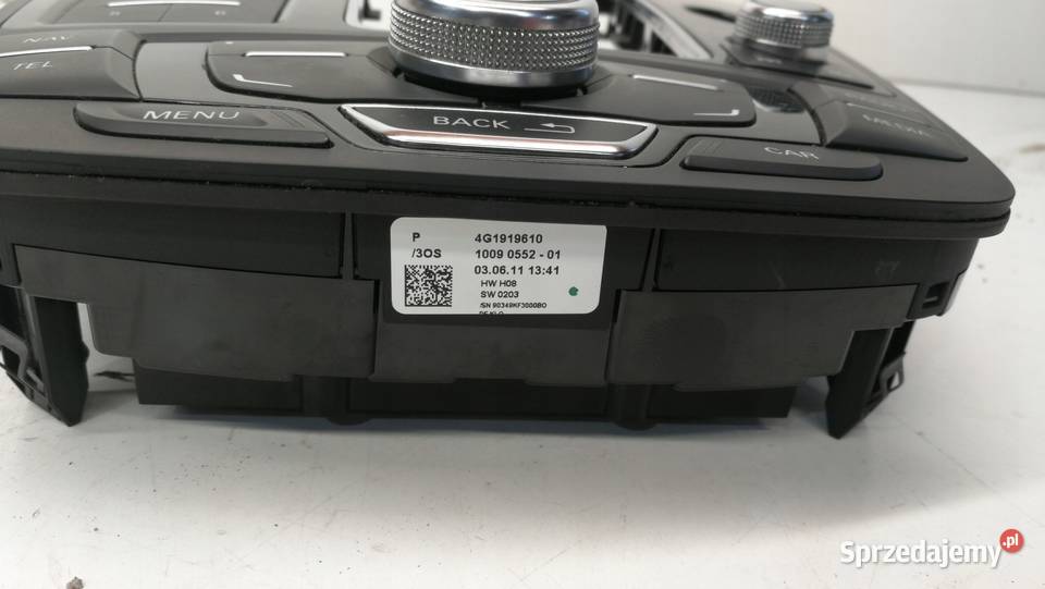 PANEL STEROWANIA MMI AUDI A6 C7 A7 4G1919610 Przystajń
