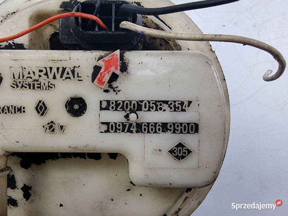 POMPKA PALIWOWA RENAULT TWINGO 8200058354 Lipno sprzedam