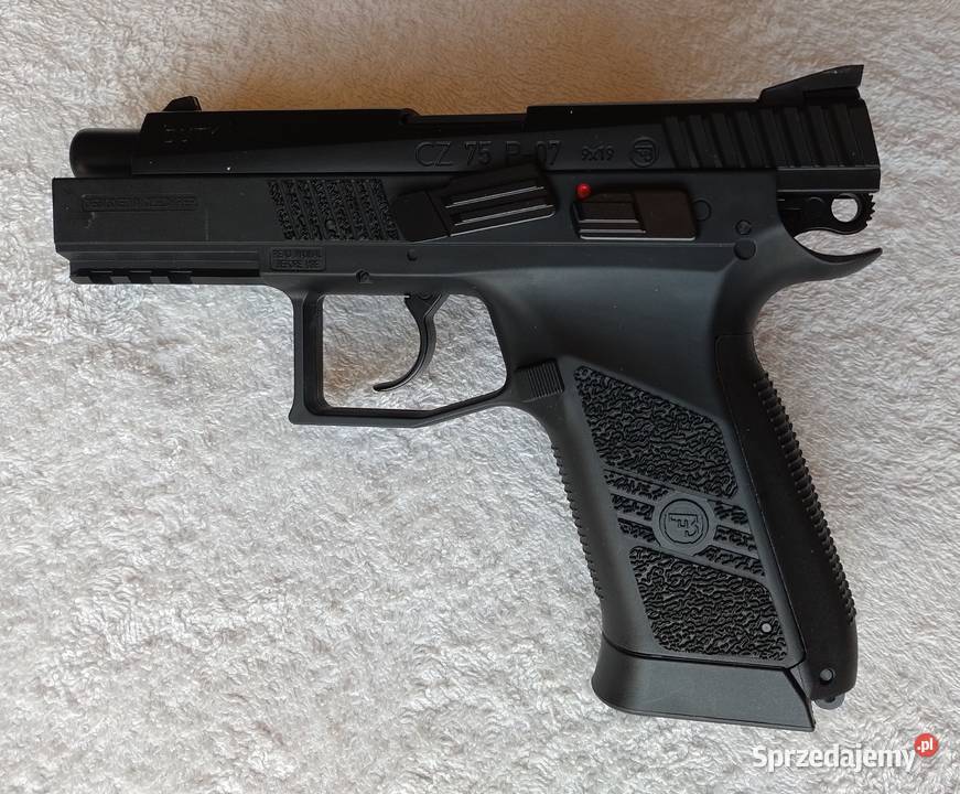 Pistolet Nowy CZ 75 P07 DUTY Blowback Mocny Śrut Oleśnica