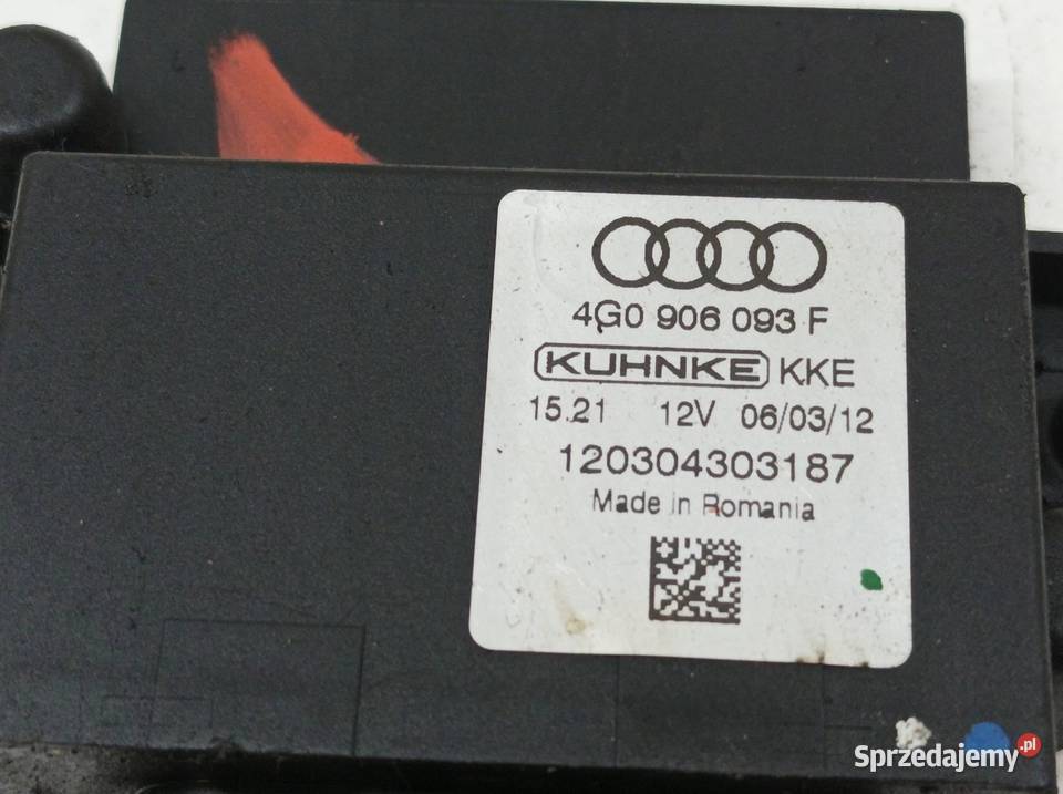 MODUŁ POMPY PALIWA 4G0906093F Audi A5 I 2007 świętokrzyskie