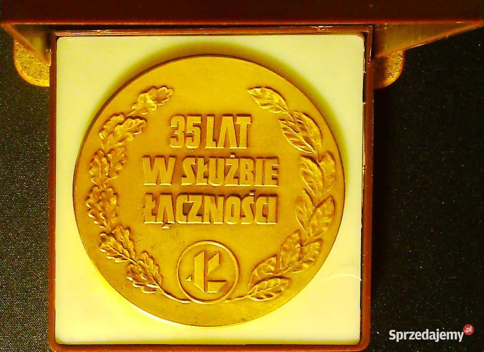 Medal 35 lat w służbie łączności Łączność małopolskie Kraków