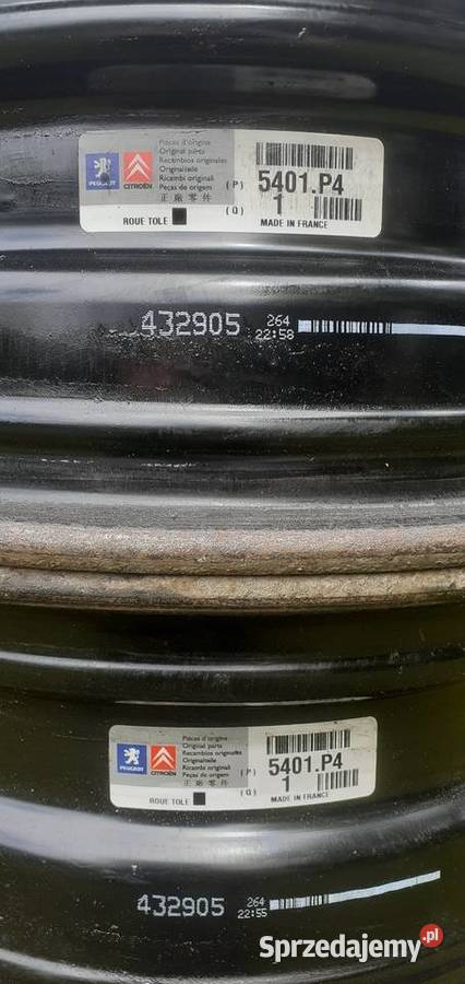 Felgi stalowe 15 4108 Peugeot Citron Opony i felgi śląskie Kamienica Polska